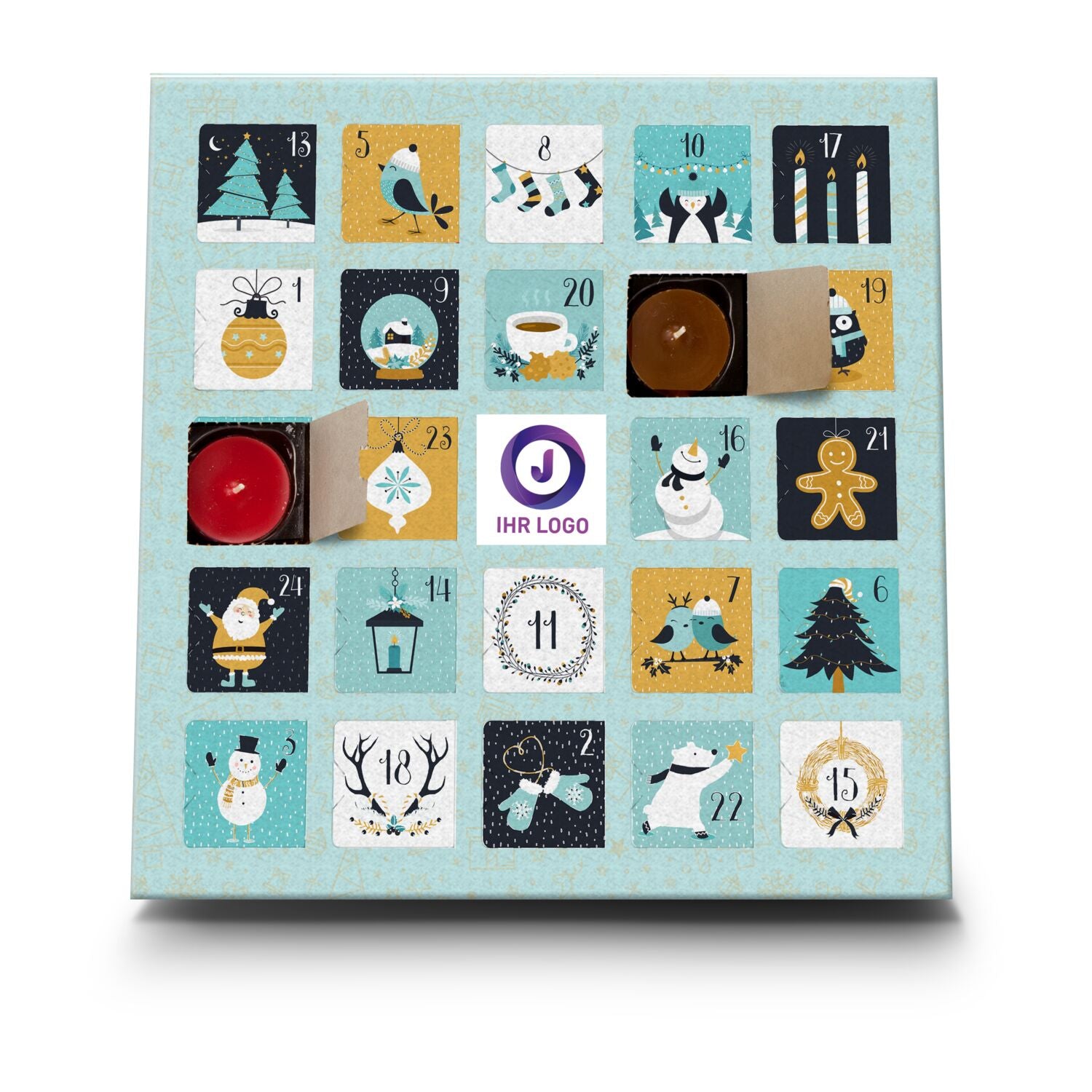 Duftkerzen Adventskalender Charming Christmas