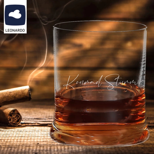 Leonardo Whiskyglas / Whiskybecher mit Gravur deines Namens