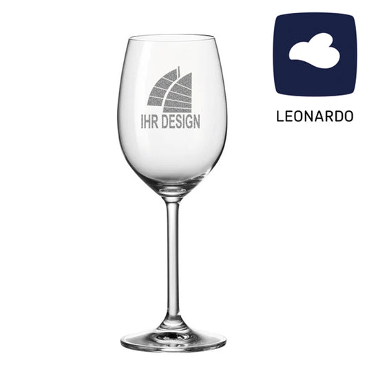 Leonardo Gläser mit Logo – Eve Agsten