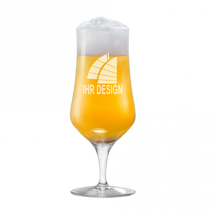 Bierglas / Bierpokal Stölzle Lausitz mit Gravur deines Logos / Designs 0,3l