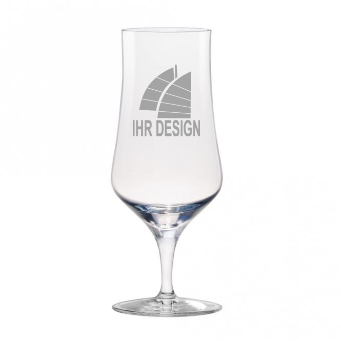 Bierglas / Bierpokal Stölzle Lausitz mit Gravur deines Logos / Designs 0,3l