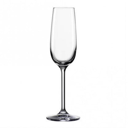 Sektglas / Champagnerkelch mit Gravur deines Logos / Designs 190 ml