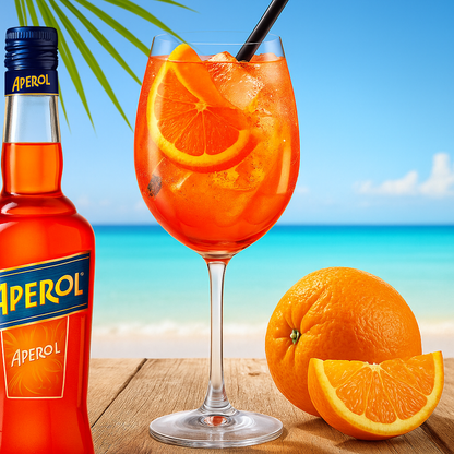 Aperol-Glas mit Gravur deines Logos / Designs 370 ml