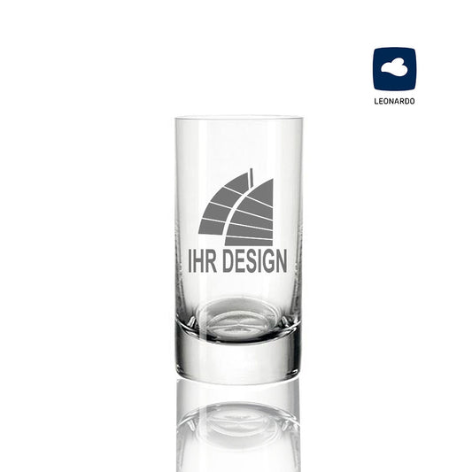 Leonardo Gläser mit Logo – Eve Agsten