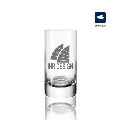 Leonardo Schnapsglas Stamper mit Gravur deines Logos / Designs