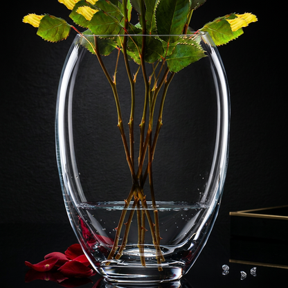 Blumenvase mit Gravur deines Logos / Designs