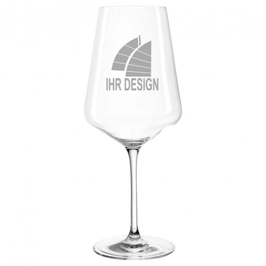 Leonardo Puccini Rotweinglas mit Gravur deines Logos / Designs 750 ml