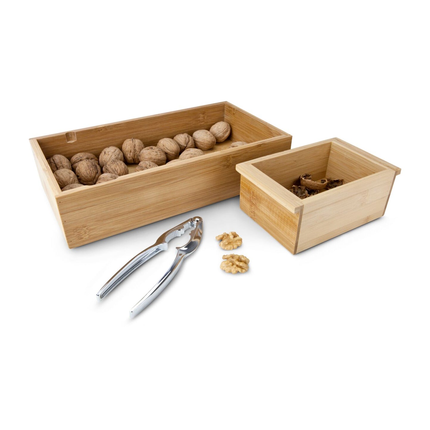 Nuss-Nux, Nussknacker-Set mit 400 g Nüssen