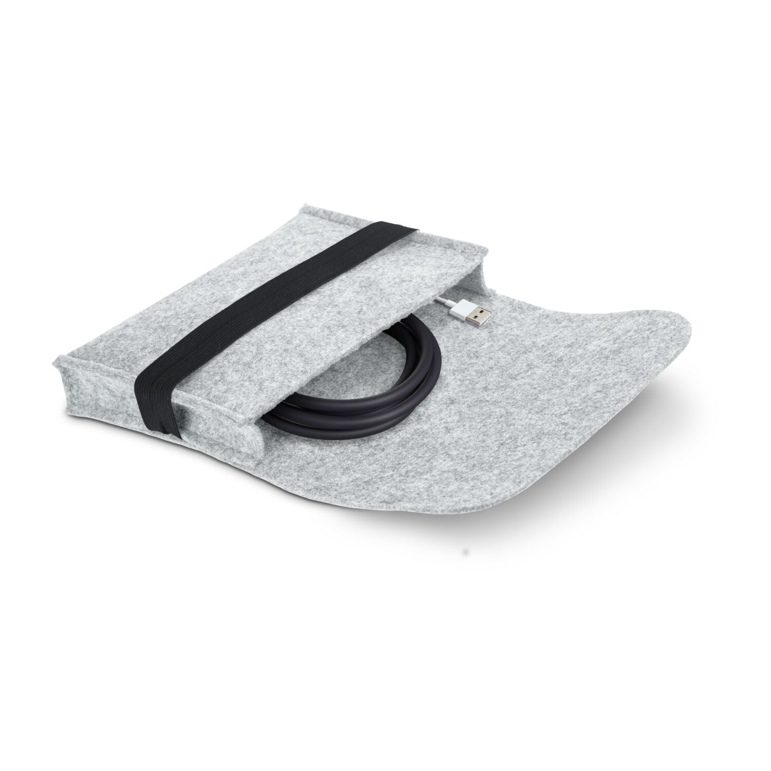 Filztasche mit Gebäck
