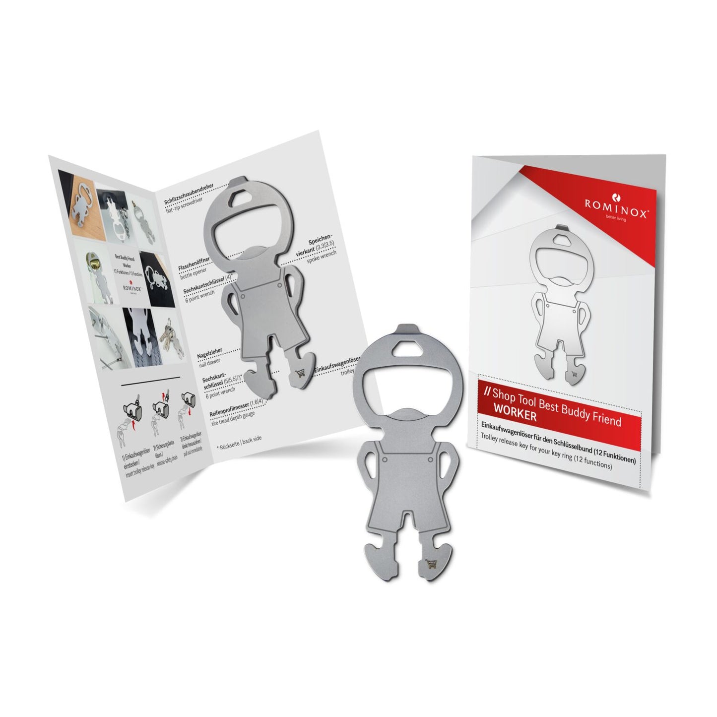 Best Buddy - das lustige Multitool mit 12 Funktionen und deinem Logo