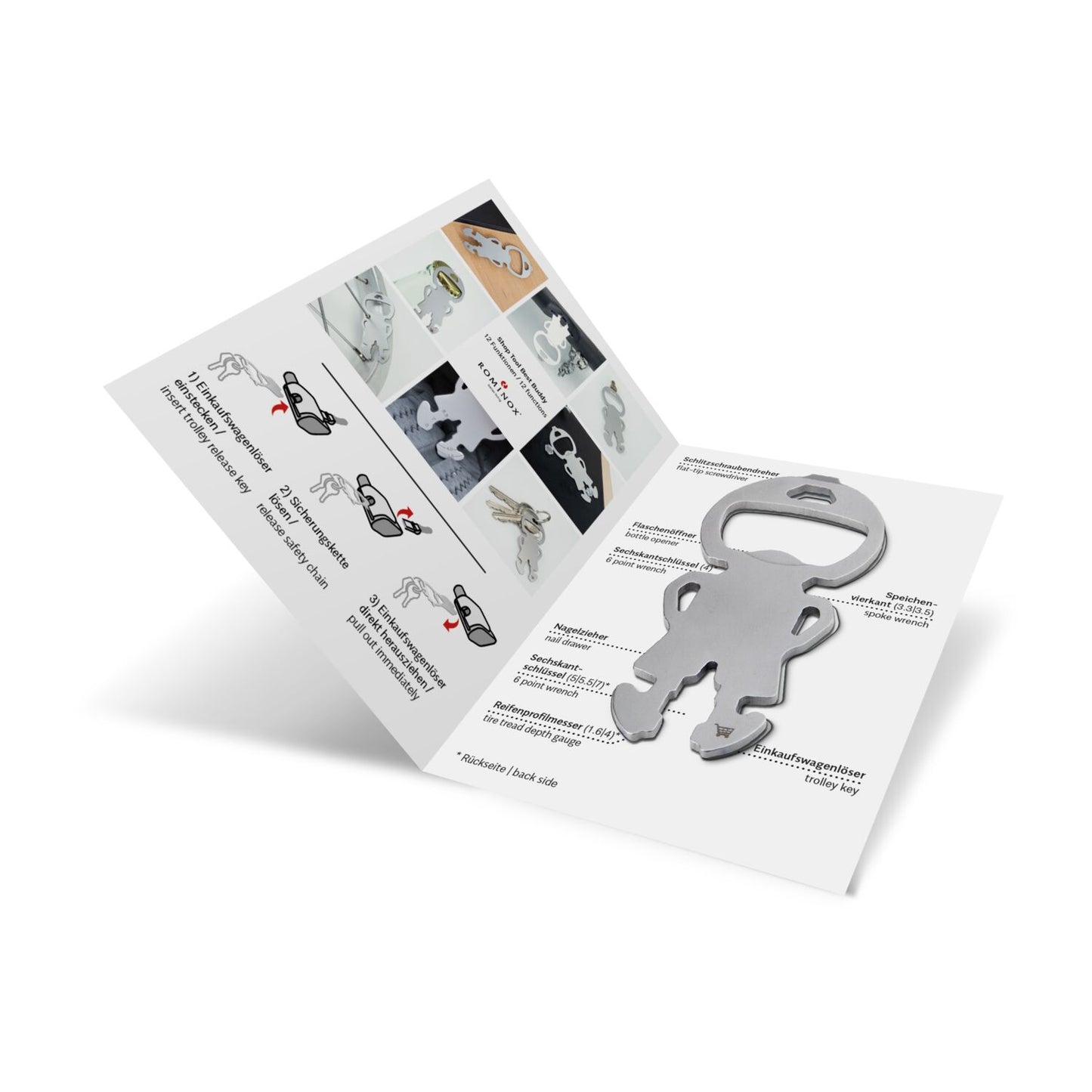 Best Buddy - das lustige Multitool mit 12 Funktionen und deinem Logo