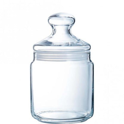 Keksglas / Bonbonglas mit Gravur / Fotodruck deines Logos / Designs 0,75 l