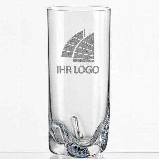 Cocktailglas / Trinkglas mit Gravur deines Logos / Designs 0,3 l