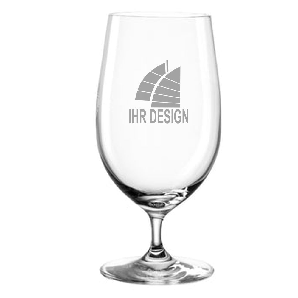 Leonardo Bierglas "Ciao+" mit Gravur deines Logos 0,4l
