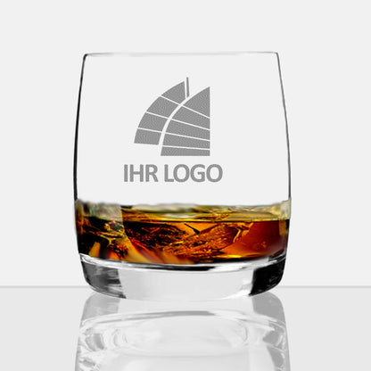 Whiskyglas mit Gravur deines Logos / Designs 290 ml