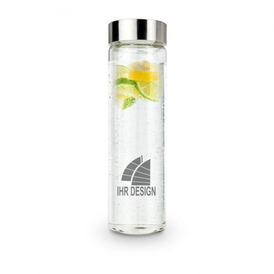 Glaskaraffe / Wasser-Karaffe mit Gravur / Fotodruck deines Logos / Designs 500 ml
