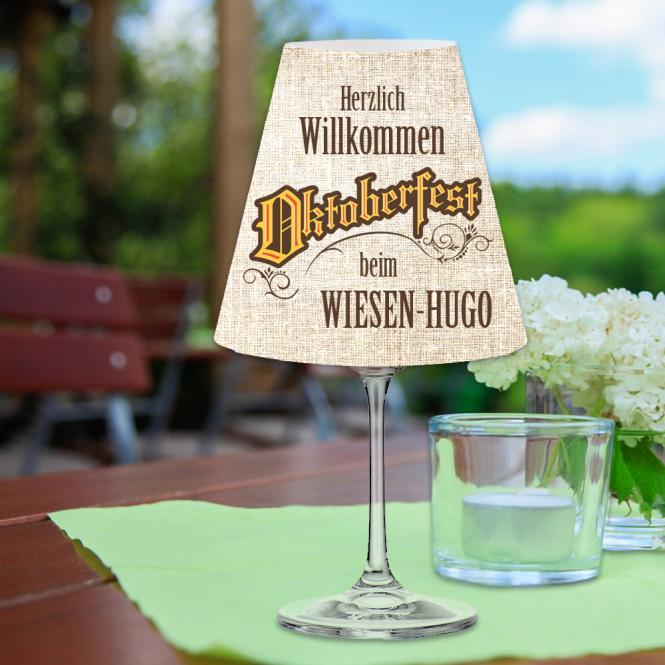 Lampenschirm mit Fotodruck deines Logos / Designs