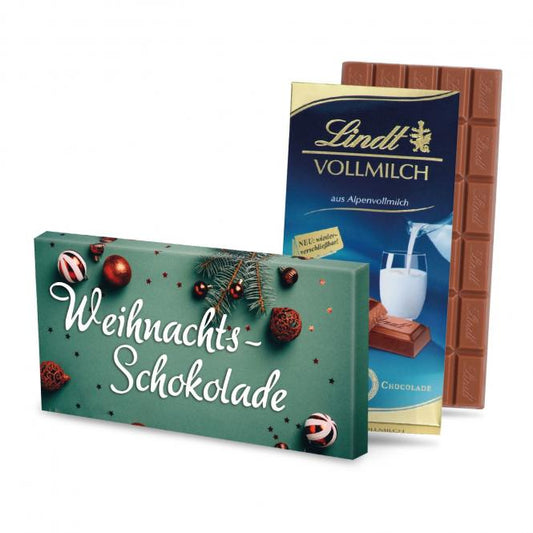 Lindt Schokolade mit Fotodruck deines Logos / Designs (100 g)
