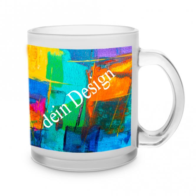 Glühweinbecher / Glühweintasse mit Fotodruck deines Logos / Designs (Weihnachtsmarkt)