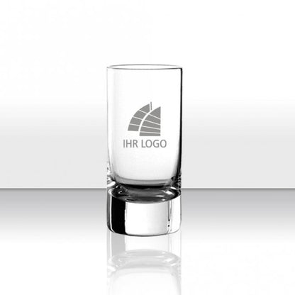 Schnapsglas Stamper NY mit Gravur deines Logos / Designs