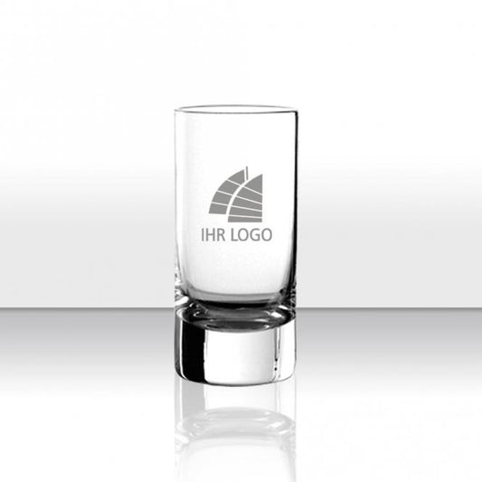 Schnapsglas Stamper NY mit Gravur deines Logos / Designs