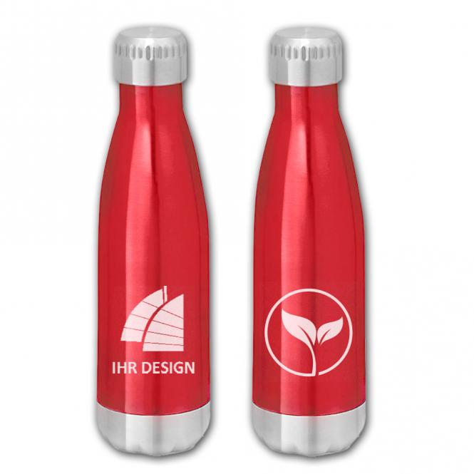 Isolierflasche mit Gravur deines Logos / Designs 0,5 l