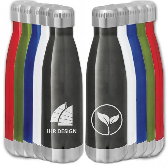 Isolierflasche mit Gravur deines Logos / Designs 0,5 l