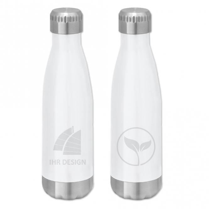 Isolierflasche mit Gravur deines Logos / Designs 0,5 l