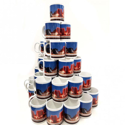 Keramiktasse mit Fotodruck deines Logos / Designs