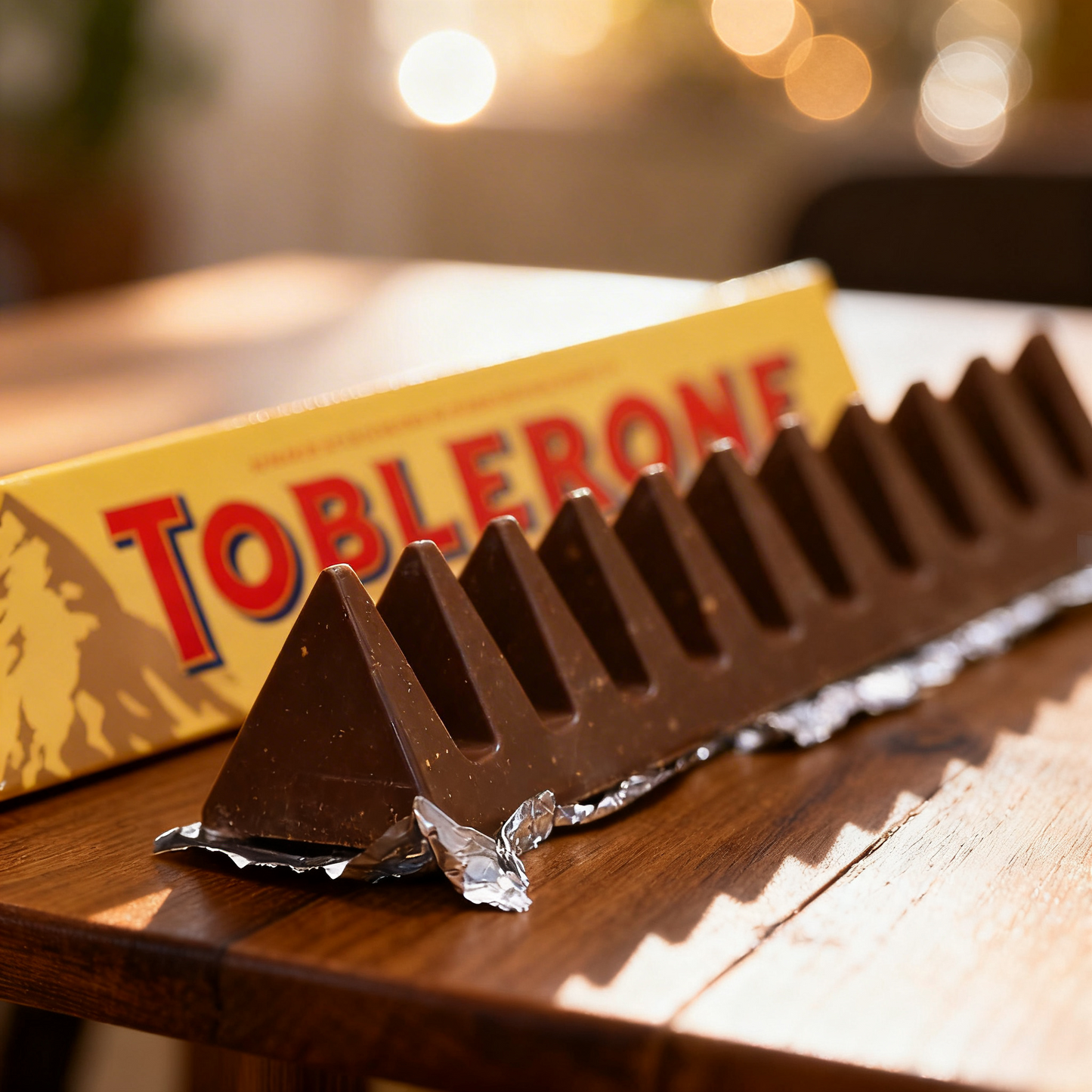 Toblerone Schokolade mit Fotodruck deines Logos / Designs (100 g)