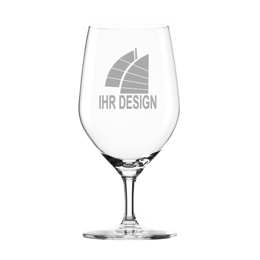 Wasserglas Stölzle Lausitz Ultra mit Gravur deines Logos / Designs 450 ml